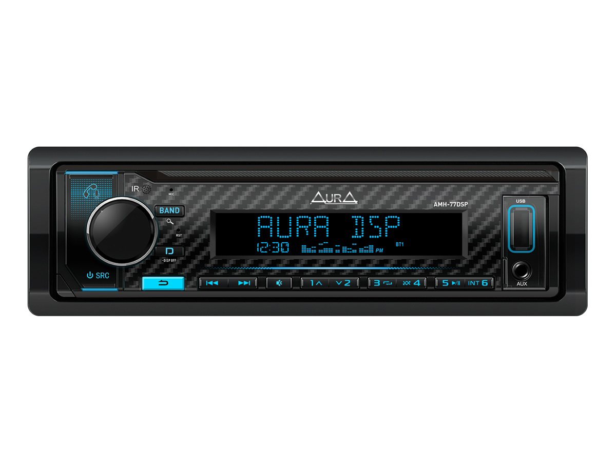 Аура 77 dsp магнитола. Aura AMH-77dsp. Магнитофон Aura AMH-77dsp. Магнитола Аура AMH 77 DSP. Aura AMH-77dsp USB ресивер.